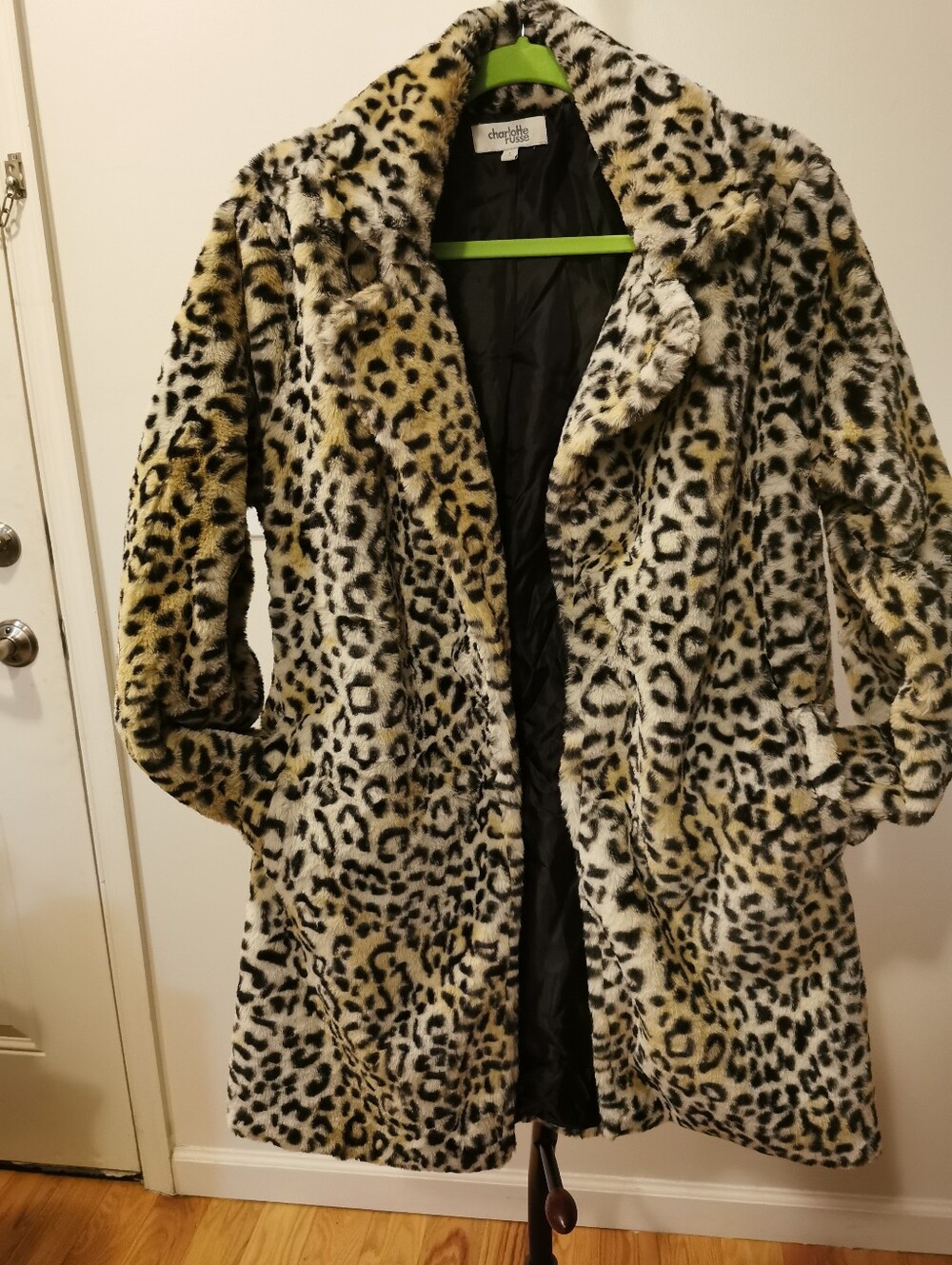 Charlotte Russe leopard print coat
